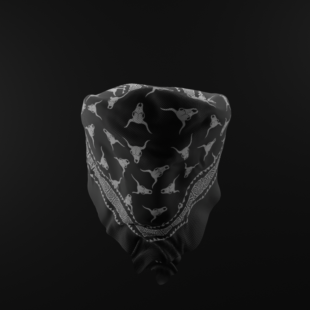 Bufalo Black Bandana